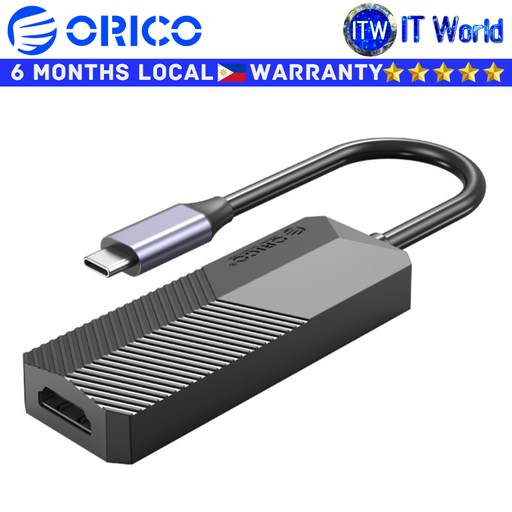 [MDK-4P-BK-BP] Orico USB Hub Docking Station 4 in 1 Type-C Multifunctional Black (MDK-4P-BK-BP)