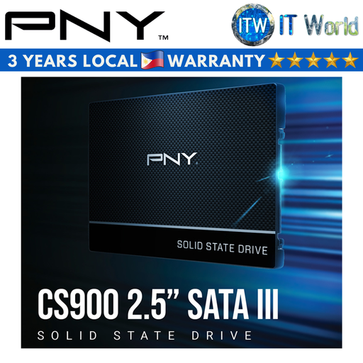 [SSD7CS900-500-RB] PNY CS900 500GB 2.5" SATA III Internal SSD (SSD7CS900-500-RB)