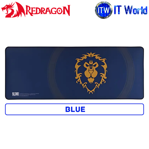 [BMP01 BLUE] Redragon Mousepad BMP01 World of Warcraft Horde XL Rubber Polyester (Blue)