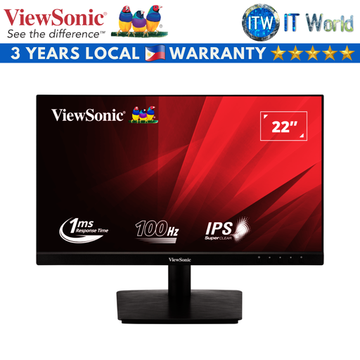 [VA2209-H] Viewsonic VA2209-H / 22&quot; (1920 x 1080 FHD) / 100Hz / IPS / 1ms (MPRT) Flicker-free Monitor