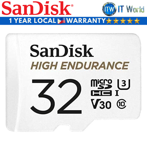 [SDSQQNR-032G-GN6IA] SanDisk SD Card Memory Card High Endurance microSDXC Memory 32GB (SDSQQNR-032G-GN6IA)