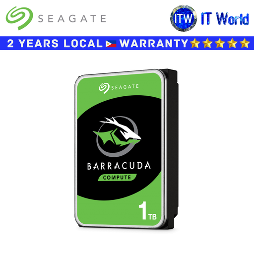 [Seagate BarraCuda ST1000DM010 1TB] Seagate Barracuda 1TB 7200RPM 64MB Cache 3.5" SATA HDD (Seagate BarraCuda ST1000DM010 1TB)