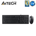 A4TECH KRS-8372 - 12FN Multimedia Hotkeys, USB Keyboard & 1000DPI, Symmetric, Optical USB Mouse Combo