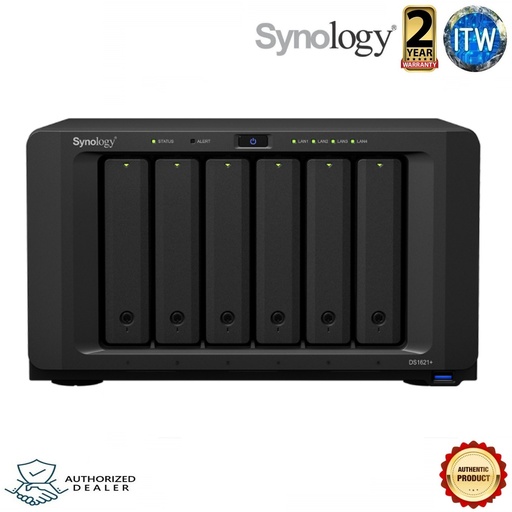[Synology DiskStation DS1621+] Synology DiskStation DS1621+ 6-Bay NAS Enclosure