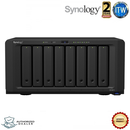[Synology DiskStation DS1821+] Synology DiskStation DS1821+ 8 Bay NAS Enclosure