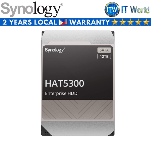 [HAT5300-12T] Synology HAT5300 3.5" SATA III Enterprise HDD