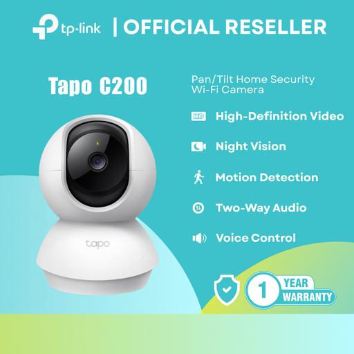 [c200] TP-Link Tapo C200 – 1080P Wi-Fi Indoor Security Camera for Home Monitoring itw
