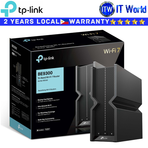 [Archer BE550] TP-Link Wireless Router Archer BE550 BE9300 Tri-Band Wi-Fi 7 Router EasyMesh Compatible