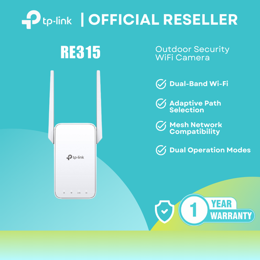 [RE315 AC1200] TP-Link wifi Repeater Extender Booster RE315 AC1200 Mesh Wi-Fi Range Extender