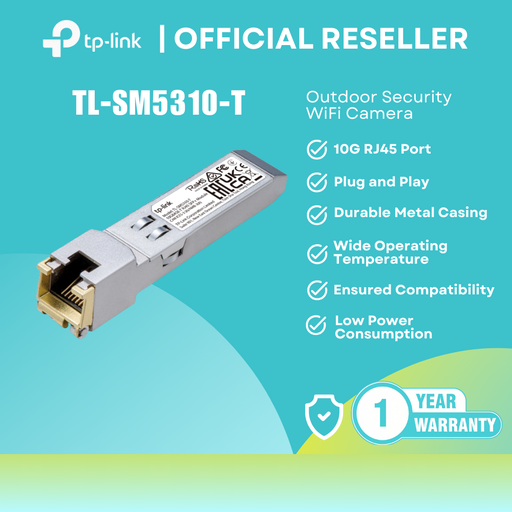 [SM5310-T] TP-link TL-SM5310-T 10G Base-T RJ45 SFP+ Module