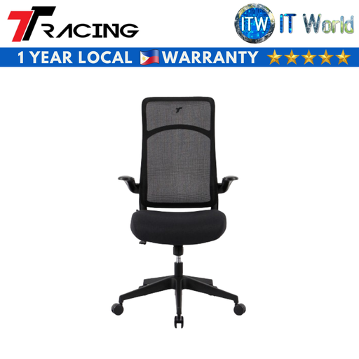 [TTRTTAFLX-001] TTRacing Gaming Chair Airflex Ergochair Armrest Full Tilt Graphite Black (TTRTTAFLX-001)