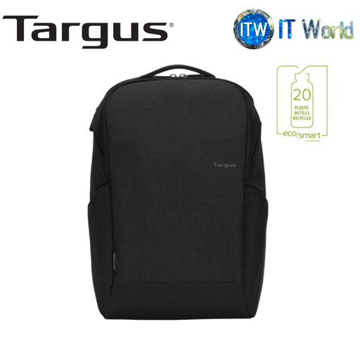 [TBB584GL-70 BLACK] Targus 15.6" Cypress EcoSmart Black Slim Backpack (TBB584GL-70)