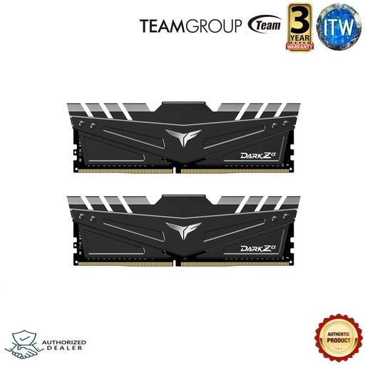 [TDZAD416G3200HC16CDC01] Teamgroup DDR4 RAM 16GB (2x8GB) 3200Mhz T-Force Dark Zα for AMD (TDZAD416G3200HC16CDC01)