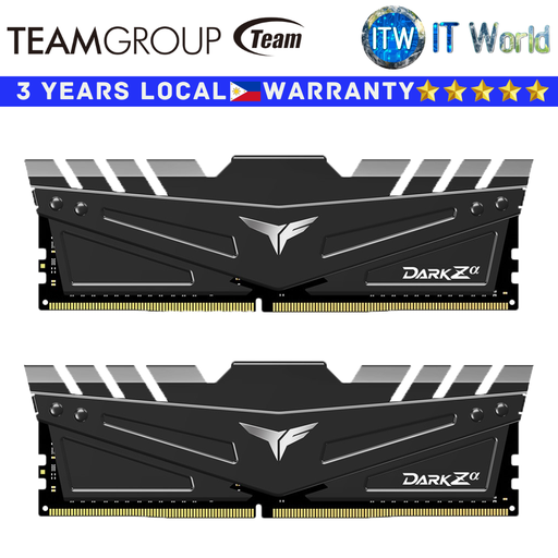 [TDZAD432G3200HC16FDC01] Teamgroup DDR4 RAM 32GB (2x16GB) 3200Mhz Dark Zα Desktop Memory (TDZAD432G3200HC16FDC01)