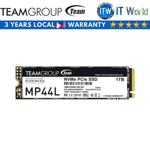 [TM8FPK001T0C101] Teamgroup MP44L M.2 PCIe NVMe 4.0 with Graphene Label Internal SSD 1TB