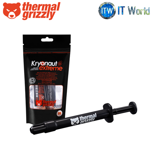 [TG-KE-002-R] Itw | Thermal Grizzly Thermal Paste Kryonaut Extreme 2g Extremly High Performance (TG-KE-002-R)
