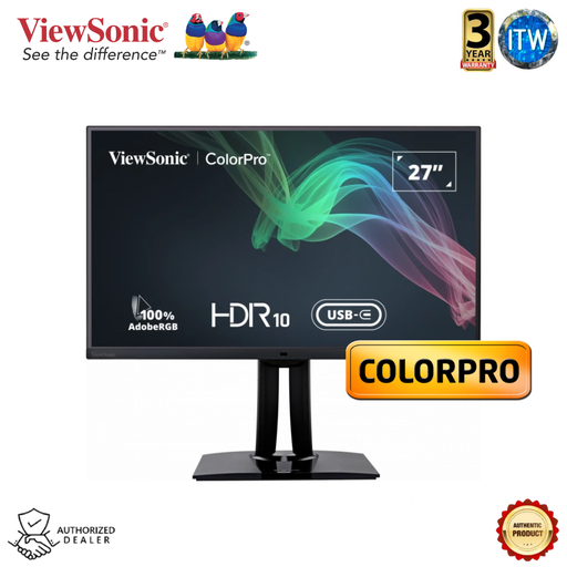 [VP2785-2K] ViewSonic VP2785-2K 27’’ 2K Fogra Certified Monitor with 100% Adobe RGB Coverage