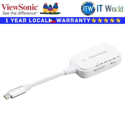 [PJ-WPD-700] Viewsonic Wireless Dongle WPD-700 ViewShare Wireless Screen Casting Kit (PJ-WPD-700)
