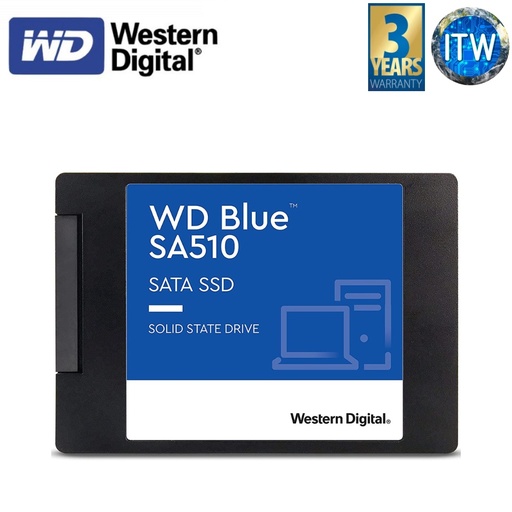 [WDS100T3B0A-00axr0] Itw | Western Digital 1TB SSD WD Blue SA510 2.5" SATA III Internal (WDS100T3B0A)