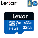 Lexar® High-Performance 633x microSDHC™/microSDXC™ UHS-I Cards BLUE Series - w/o SD Adapter (32GB)