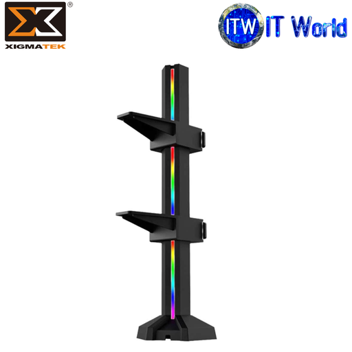 [ATLAS VGA HOLDER] Xigmatex VGA Holder Atlas with ARGB LED Strip