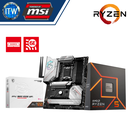 AMD Ryzen 5 7600X Desktop Processor without Cooler with MSI MPG B650 Edge WiFi Motherboard Bundle