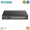 DLINK 18-Port Gigabit Smart Managed PoE Switch with 16PoE and 2Combo RJ45/SFP ports (DGS-1100-18PV2)