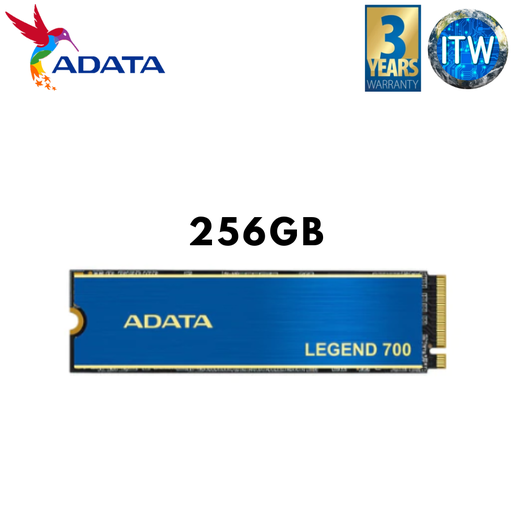[AD-ALEG-710-256GCS] ITW | ADATA Legend 710 PCIe Gen3 x4 M.2 2280 SSD (256GB / 512GB / 1TB) (256GB)