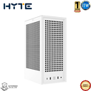 HYTE Revolt 3 Small Form Factor Premium ITX Computer Gaming Case Only, Black / White