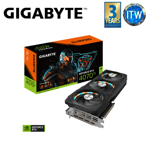 [GV-N407TGAMING OC-12GD] Gigabyte GeForce RTX 4070 Ti Gaming OC 12GB GDDR6X Graphic Card