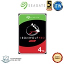 Seagate IronWolf Pro 4TB NAS Hard Drive 7200 RPM 128MB Cache CMR SATA 6.0Gb/s 3.5" Internal HDD - ST4000NE001