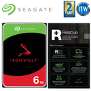 ITW | Seagate IronWolf NAS SATA 6Gb/s 3.5 Internal HDD (4TB/6TB/8TB/10TB)