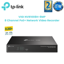 TP-Link VIGI NVR1008H-8MP 8Channel PoE+ Network Video Recorder