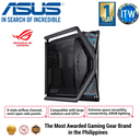 ASUS ROG Hyperion GR701 PC Case (support 2 x 420 mm radiators, four pre-installed 140 mm PWM fans, tool-free hinged side panels, integrated VGA holder and ARGB & fan hub, 2 x USB Type-C Front Panel)