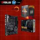 ITW | AMD Ryzen 7 5800X3D Desktop Processor with ASUS TUF Gaming X570-Plus (Wi-Fi) Motherboard Bundle