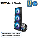Darkflash Twister DX-360 V2.6 Liquid CPU Cooler (Black)