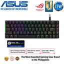 ITW | ASUS ROG Falchion Ace 65% Mechanical Gaming Keyboard-Black (NX Blue/NX Red)