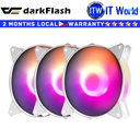 Darkflash PC Fan C6 3in1 Aurora Spectrum ARGB Single Mode Cooling Fan (White)