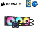 Corsair iCUE H150i Elite LCD XT 360mm RGB Liquid CPU Cooler-Black (CS-CW-9060075-WW)