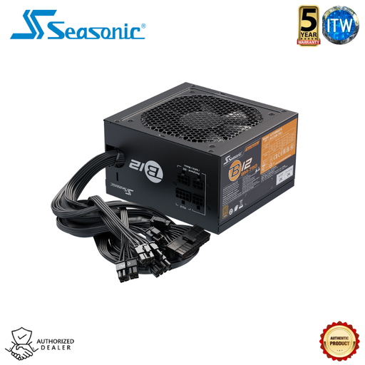 [B12 750W] Seasonic B12 750W - BM Series, Intel ATX 12 V, 80 PLUS® Bronze Power Supply Unit