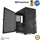 Darkflash DLM21 MESH Micro ATX Computer Case with Tempered Glass Side Panel & Mesh Front Panel