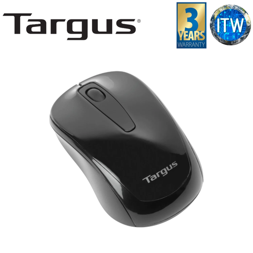 [AMW600AP-53 BLACK] Targus W600 Wireless Optical Mouse (Black/White/Red/Blue/Zephy Pink/Blue Heaven/Quarry Gray/Granite Green) (Black)