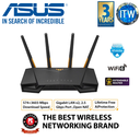 ASUS TUF Gaming AX4200 Dual Band WiFi 6 Extendable Gaming Router, 2.5G Port, Gaming Port, Mobile Game Mode, Port Forwarding, Subscription-free Network Security, Instant Guard, VPN, AiMesh Compatible