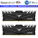 TEAMGROUP T-Force Dark Za (Alpha) 32GB(2X16GB) DDR4 3200 CL16 SDRAM Desktop Gaming Memory Module RAM