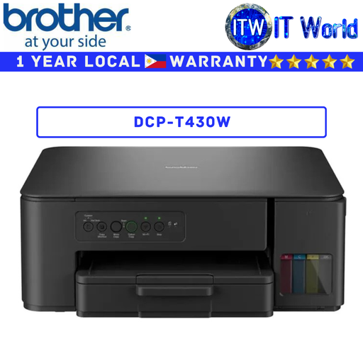 [DCP-T430W] Brother Printer DCP-T430W Ink Tank Print Scan Copy Printing