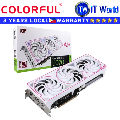 [IGAME GEFORCE RTX 5070 ULTRA W OC 12GB-V] COLORFUL IGAME GEFORCE RTX 5070 ULTRA W OC 12GB-V (21236127812)