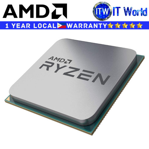 [AMD Ryzen 5 4655G Tray Type (1Y)] Itw | AMD Ryzen 5 PRO 4655G 6 Cores 12 Threads Desktop Processor (Tray Type)