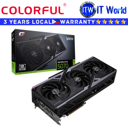 [IGAME GEFORCE RTX 5070 VULCAN OC 12GB-V] COLORFUL IGAME GEFORCE RTX 5070 VULCAN OC 12GB-V (212326127810)