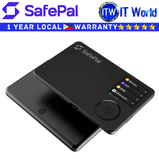 [Safepal S1 Pro] Safepal Hardware Wallet S1 Pro 1.3' Full Color Screen 320x320 resolution D-pad buttons
