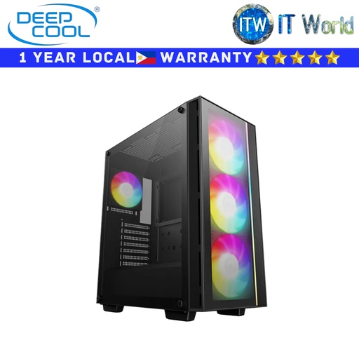 [R-MATREXX55-BKADA4-G-4] Itw | Deepcool Computer Case MATREXX 55 V4 Black (R-MATREXX55-BKADA4-G-4)
